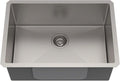 KRAUS Standart PRO 28-Inch 16 Gauge Undermount Single Bowl Stainless Steel Kitchen Sink, KHU100-28