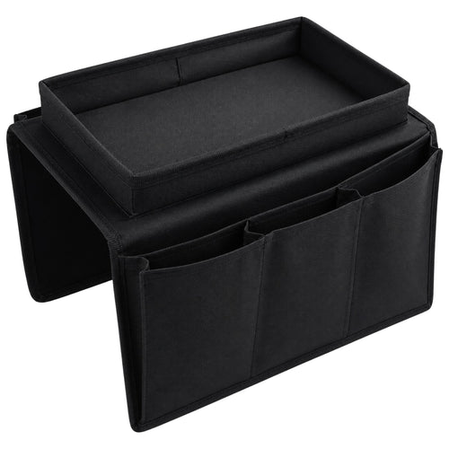 ARMCHAIR Remote Control Holder Sofa Arm Rest Organizer Caddy Table